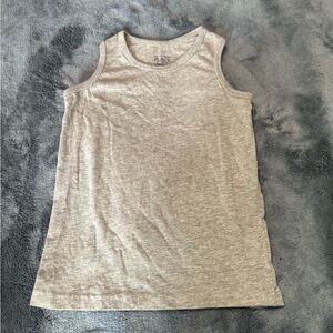 Gray Sleeveless Kids Top